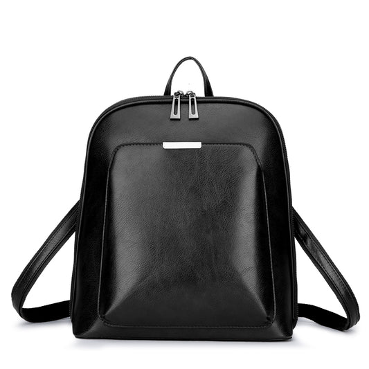 Women high quality leather Backpack
