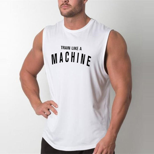 Brand Mens Tank Tops Sexy Fitness