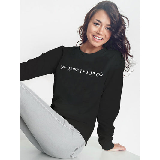 Print Letter No Tears Left To Cry Ariana Grande Sweatshirt