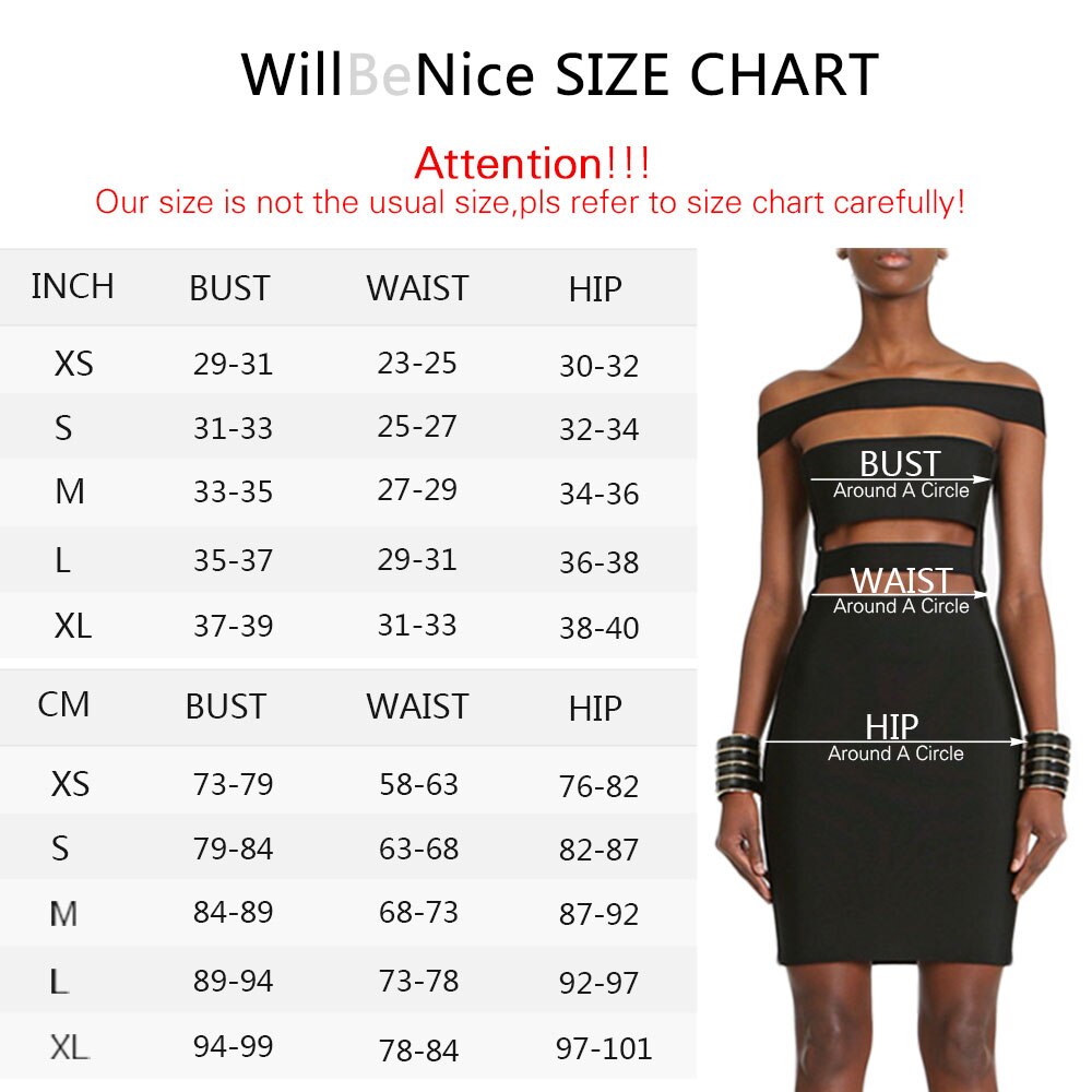 Women Bodycon Bandage Dress