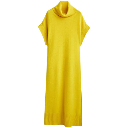 Temperament Dress Yellow Long Dress